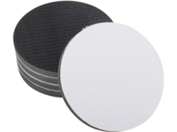 Boina De Espuma Macia 5/6 Polegadas Com Fecho Velcro, Base Para