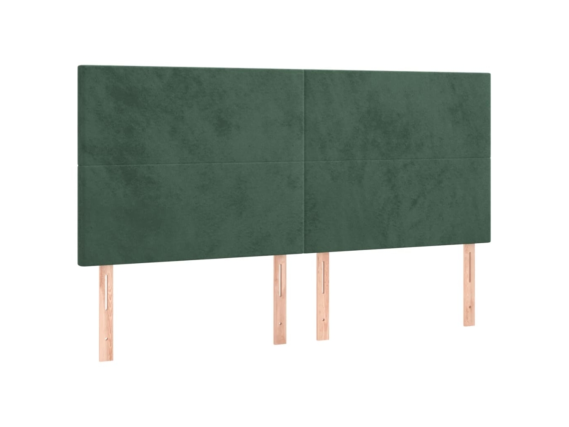 Headboard, Headboards Vidaxl Verde Veludo (160 Cm)