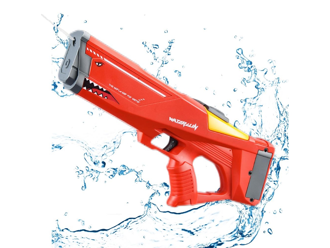 Mali pistola de Água Automática para Crianças Tubarão Brinquedo Praia Piscina Festa Exterior