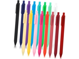 Conjunto De 16 Canetas Em Gel Retráteis Happyyami, Rollerball Para