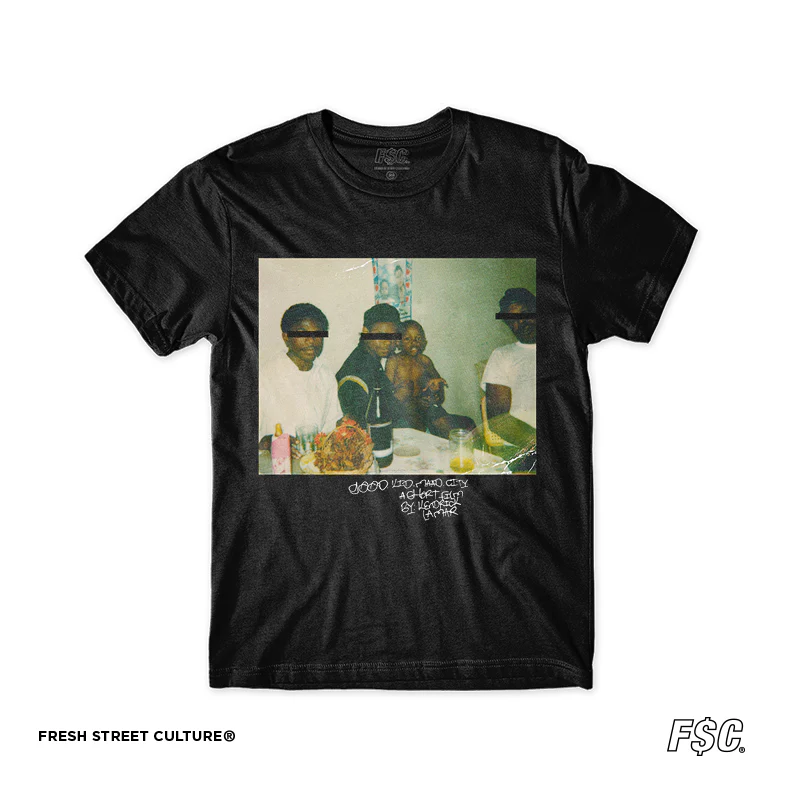 T-shirt Rockinstone Kendrick Lamar Good Kid, M.a.a.d. City(m)