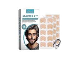 Kit Ximonth Para Cuidados Com O Ronco: Limpador Nasal Suave, Adesivo Reparador Diário Para Ventilação Nasal Suave.