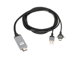 Cabo de Compartilhamento de Tela LAXISCREED 3 em 1 Hdmi