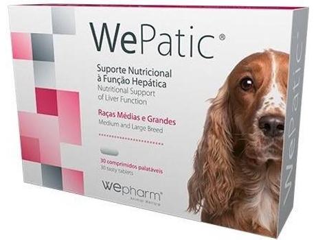 Complemento Alimentar para Cães e Gatos  Protetor Hepático (30 Comprimidos)