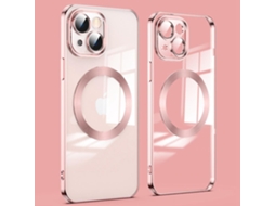Capa Traseira Ultrafina Para Iphone 14 Plus Com Proteção Contra Quedas E Carregamento Seguro, Com Película Para Lente.