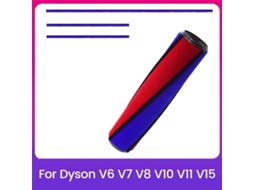 Conjunto De Tiras De Felpa Macias Para Escova Rotativa Para Aspirador De Pó V6 V7 V8