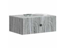 Gabinete de Canto com Gaveta Sonoma Cinzento MAISON EXCLUSIVE