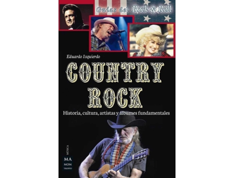 Livro Country Rock de Cabrera Izquierdo (Espanhol)