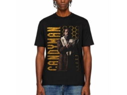 Rockinstone Candyman Honeycomb Black Adult T-shirt Size:l