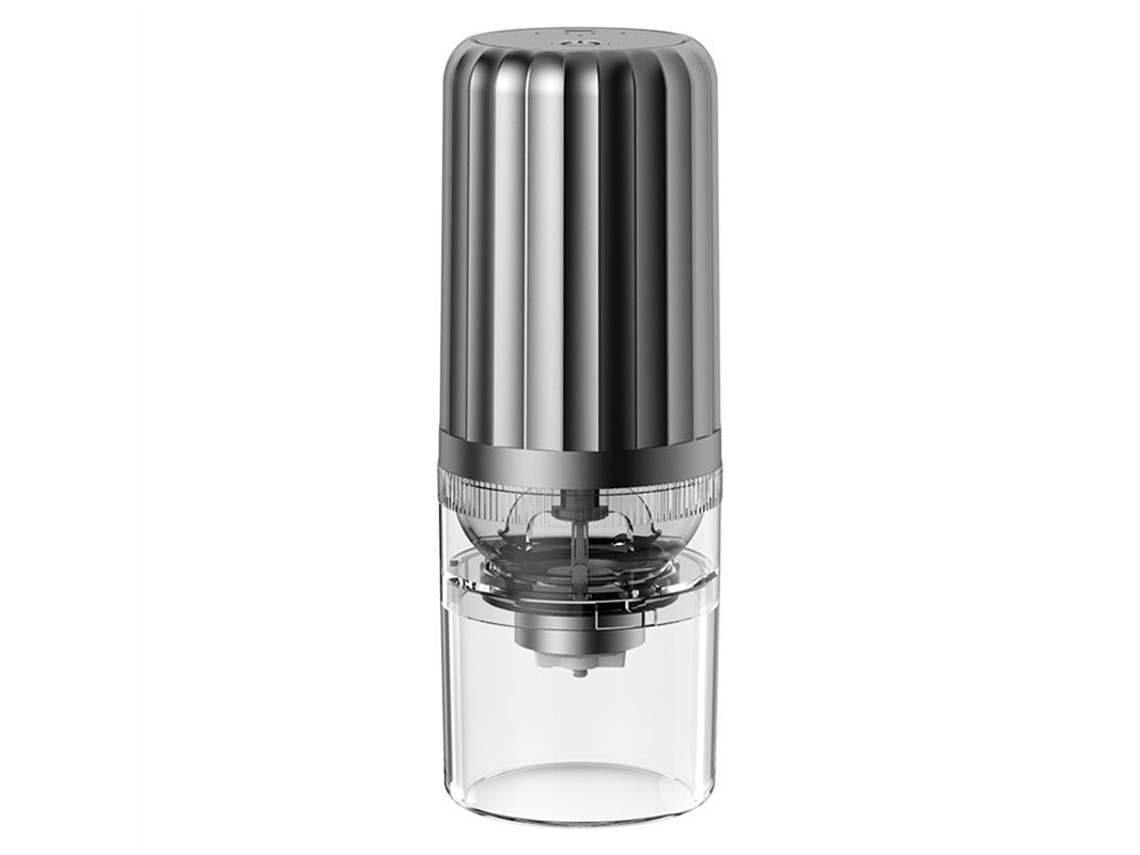 Moedor De Café Elétrico Preto, Para Grãos De Café, Especiarias E Nozes, Ideal Para Cozinha, Casa, Escritório E Viagens