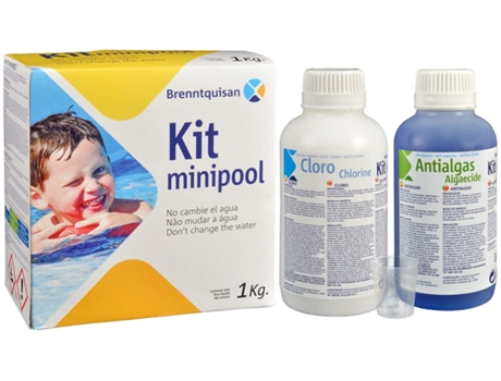 BRENNTQUISAN Kit de Manutenção e Tratamento para Minipiscinas