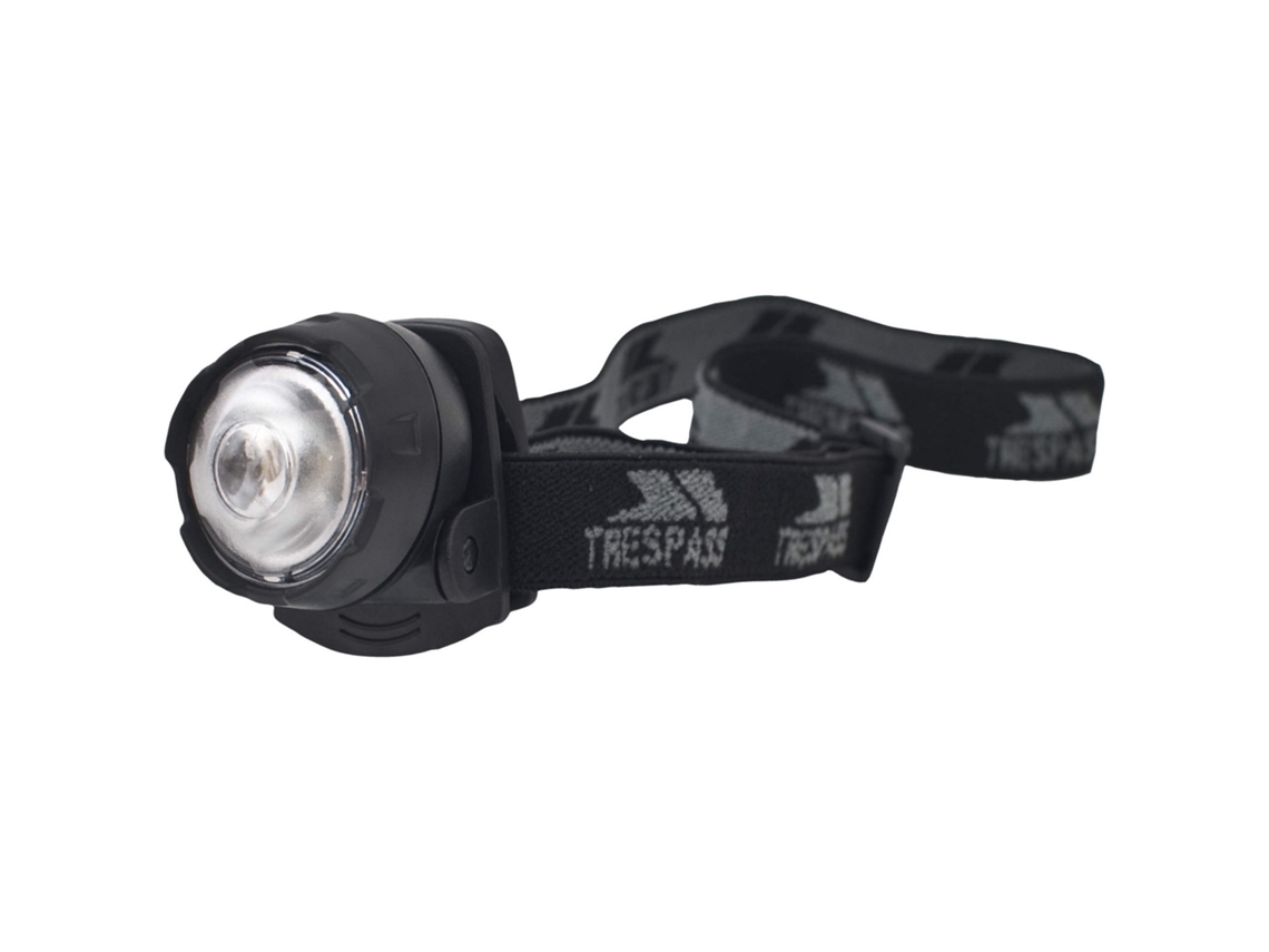 Lanterna de Cabeça Led Ultraleve Trespass Flasher, Tamanho Único, Preta BRILVIBERA