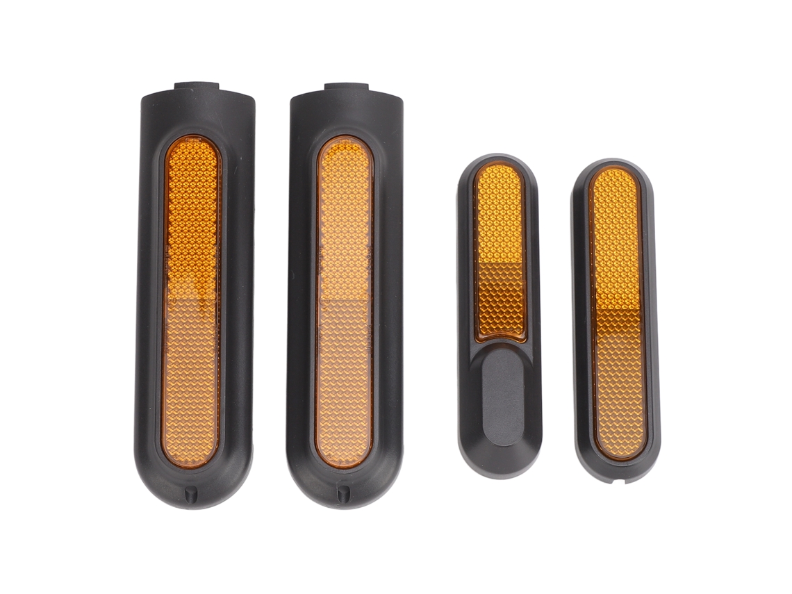 Tapa de Rueda Trasera para Patinete Xiaomi Pro4 Mi4 con Pegatinas Reflectantes