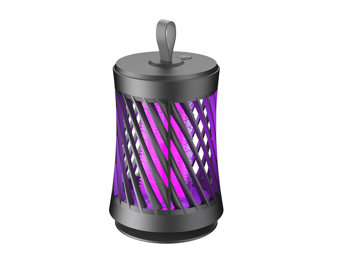 Mata-mosquitos Portátil Recarregável Usb 2 Em 1 (cinza)