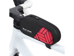 Bolsa Business de Quadro Dianteiro para Bicicleta, 1L, Impermeável, com Zíper, para Bike de Estrada