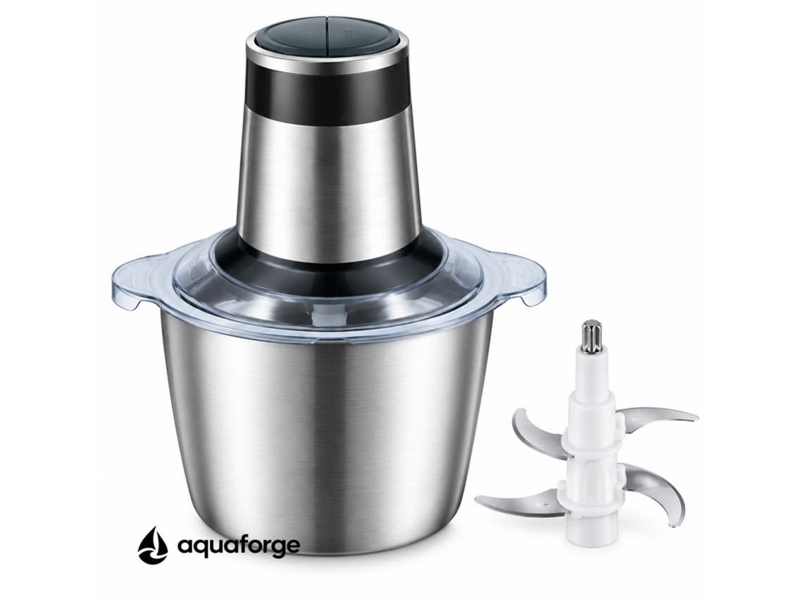 Processador De Alimentos Aquaforge Com 2 L E 1 Lâmina Para Carne E Legumes