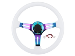 Volante Gaming Lurelia 350 Mm, 14 Polegadas, Em Aço