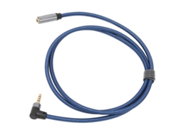 Cabo Extensor Áudio LAXISCREED 3.5mm 90° Macho