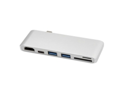 Lurelia Hub Usb-c Multiportas, Hdmi, Sd/tf, Até 5 Gbps