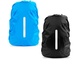 Mochila com Capa de Chuva Impermeável, Ideal para Escola BRILVIBERA