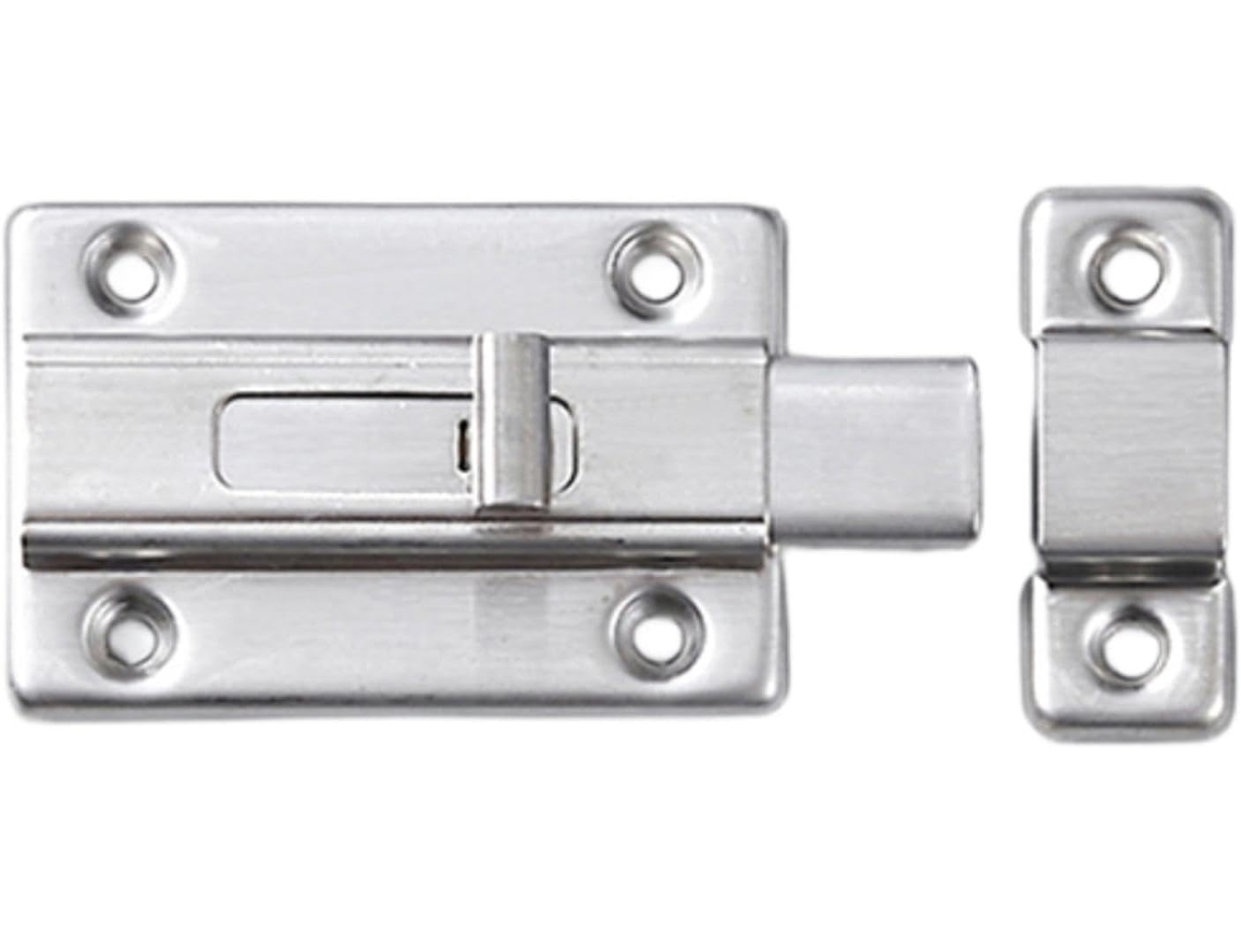 Trava Deslizante Resistente Porta, Prateada, 7, 6cm 3 Polegadas