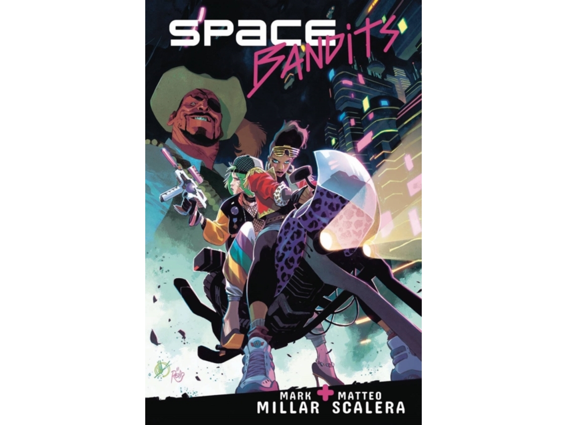 Livro Space Bandits de Mark Millar (Inglês)