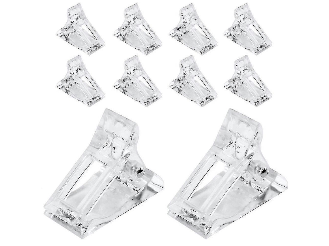 Clipe de Pontas Unha para Construção Rápida Polygel Forma Clipes Extensão Dedo Polige L Uv Led Builder Clamps M GOKOCO