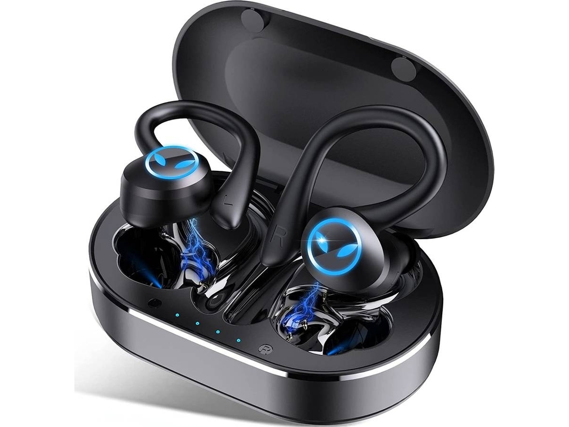 Auriculares Bluetooth True Wireless ENZONS Sem Fio 5.1 Sem Fio com Tela de  Led Lismpare Hi-Fi Estéreo Intra- Sem