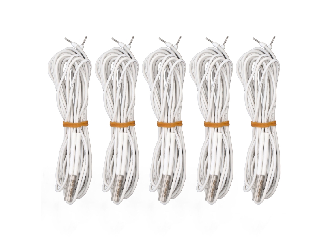 5pcs Cartucho De Aquecimento 24v 60w Aço Inox Para Impressora 3d Tubo De Aquecimento 2m