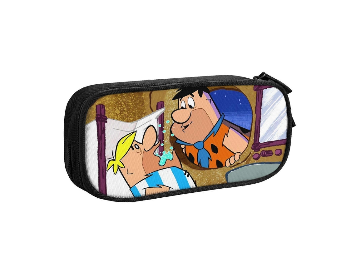Estojo Dos Flintstones Para Profissionais Criativos Mais De 10 Compartimentos Para Marcadores, Marcadores E Pincéis. Loja Olysi