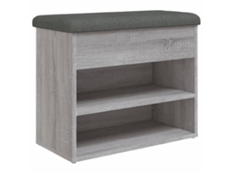 Shoe Bench, Shoe Benches Vidaxl Cinzeto Madeira Processada (n/a)