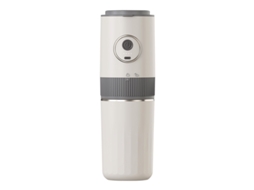 Máquina de Café Portátil ZSANFS com Moagem e Preparação (branco Cereja 245x80mm)