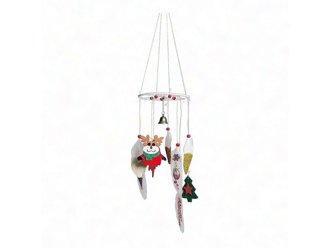 Sinos De Vento Pendurados De Natal Decoração Festiva Para Casa E Enfeites Para Árvores De Natal Olysi Shop