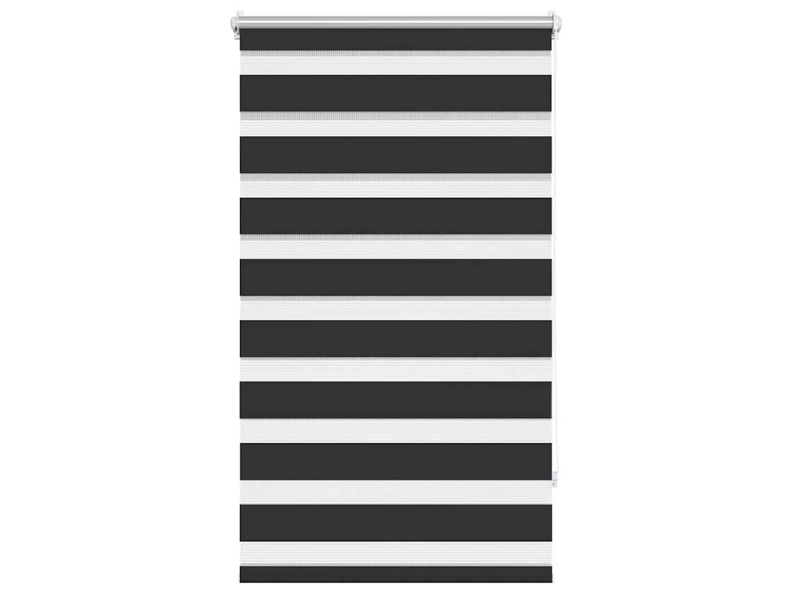 Zebra Blind,zebra Blinds Vidaxl Preto Poliéster (90 X 150 Cm)