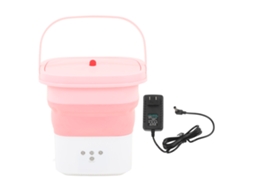 Máquina de lavar dobrável portátil mini 6l alta capacidade S/MARCA
