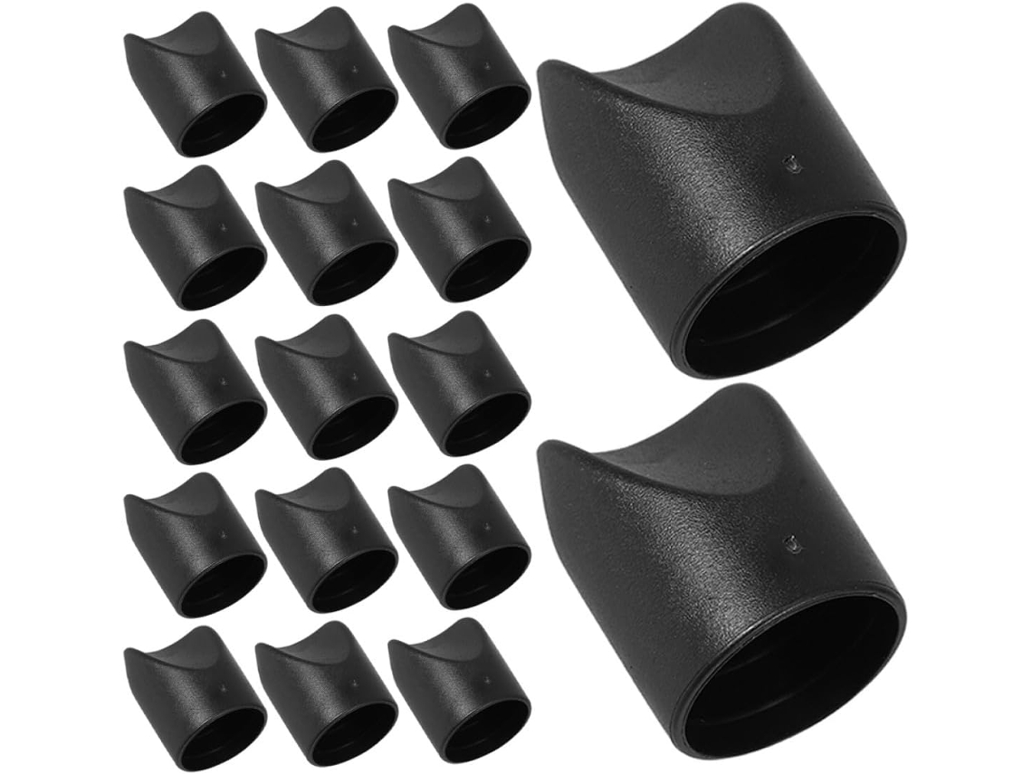 Ponteiras Estabilizadoras De Nylon Preto De 48 7/8 Polegadas Para Pés De Cadeiras Dobráveis
