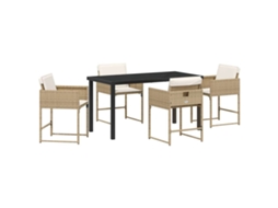 Conjunto de Móveis de Jardim 5 Pcs HARLANV1