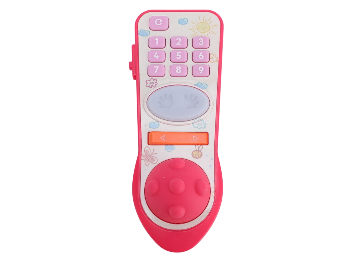 Mali brinquedo Controle Remoto Tv com Luzes e Sons Musical para Bebês e Crianças Toddler