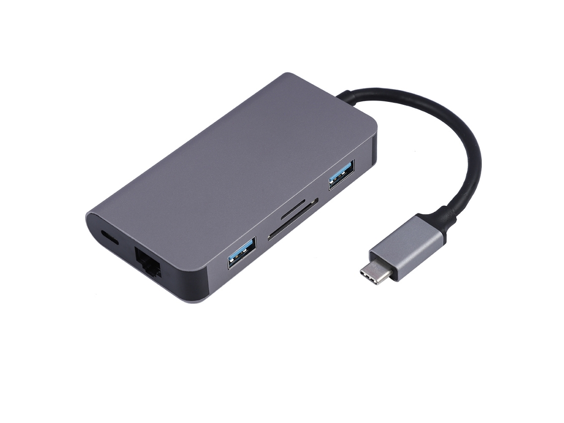 Conversor LAXISCREED Type c para Rj45 Gigabit com Pd