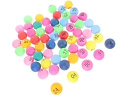 Conjunto de Bolas de Plástico Numeradas SFUSHOS