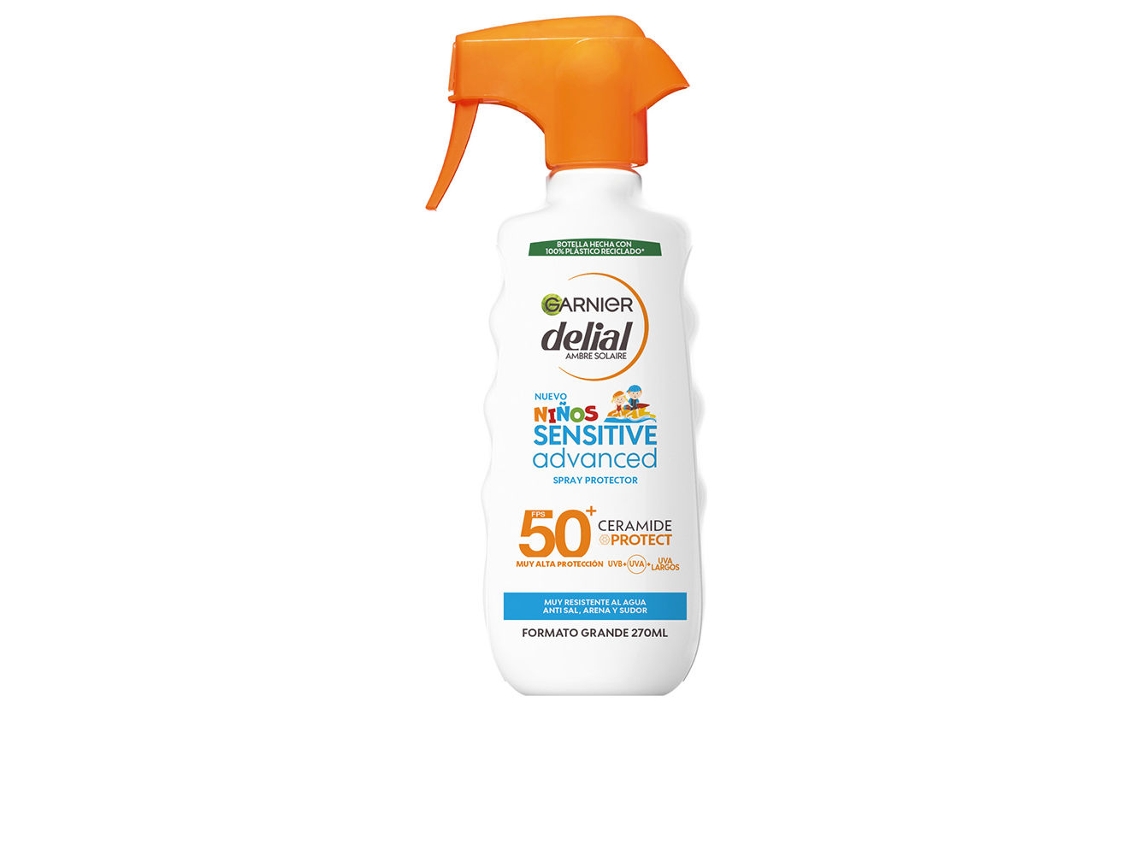 Spray Protetor Sensitive Advanced para Crianças Spf50 GARNIER 270 Ml
