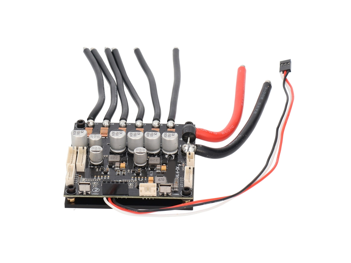 Controlador De Velocidade Eletrónico Laxiscreed Para Skateboards Elétricos Com Direção Dupla Integrada