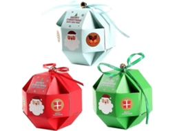 30 Caixas De Doces De Natal, Caixas De Lembrancinhas, Caixas De Presente, Caixas De Presente De Festa Diy Hengjian