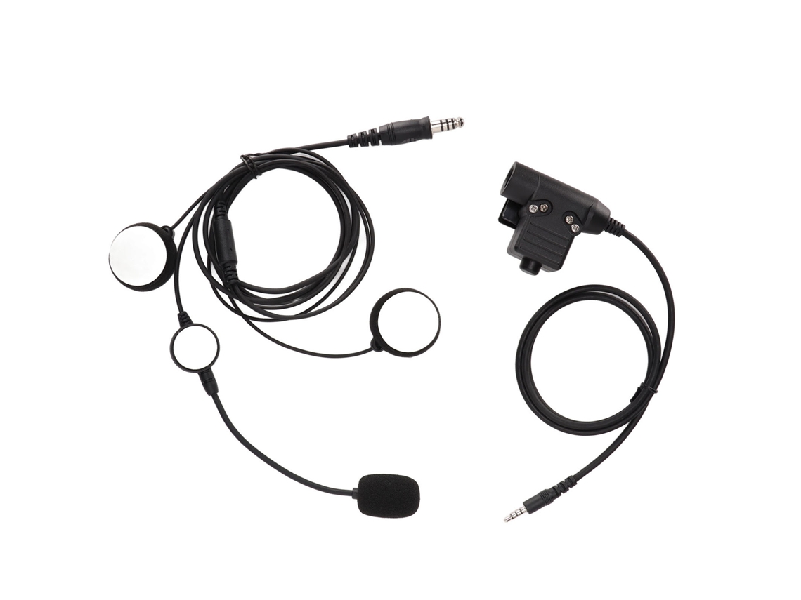 Fones de Ouvido para Capacete de Motocicleta EOOCOO (função Ptt, Redução de Ruído)