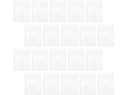 Tofficu 20-capas Transparentes Impermeáveis Para Documentos A4, Bolsas Protetoras Com 30-furos Para Pastas Escolares E