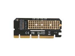 Aetheria adaptador M.2 Nvme Key M Ssd para Pcie X16 Plug And Play para Servidor Computador