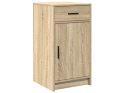Conjunto 1 Móveis Buffet Vidaxl Castanho Derivados De Madeira (40 X 40,5 X 75 Cm)