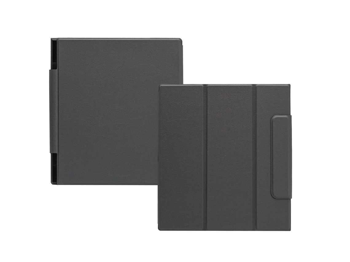Capa Panoona Para Boox Note Air4 C, Suporte Triplo Com Fecho Magnético Cinza Escuro