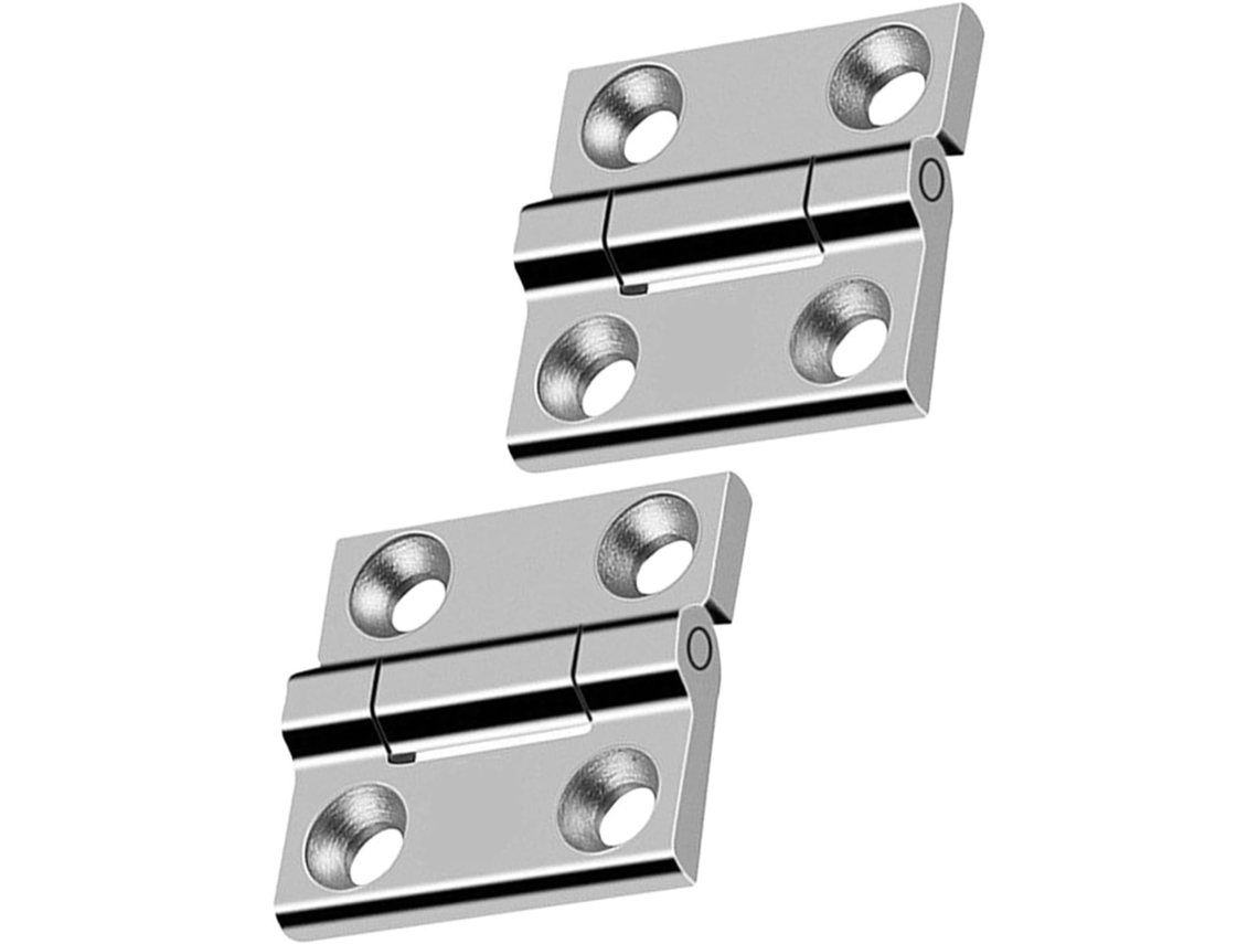 Dobradiças De Aço Inoxidável Para Armários, Reforçadas Portas Com