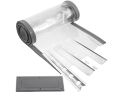 Cortina Magnética Com Peso Para Portas De Pvc Com Isolamento Térmico, Tiras De Inverno.